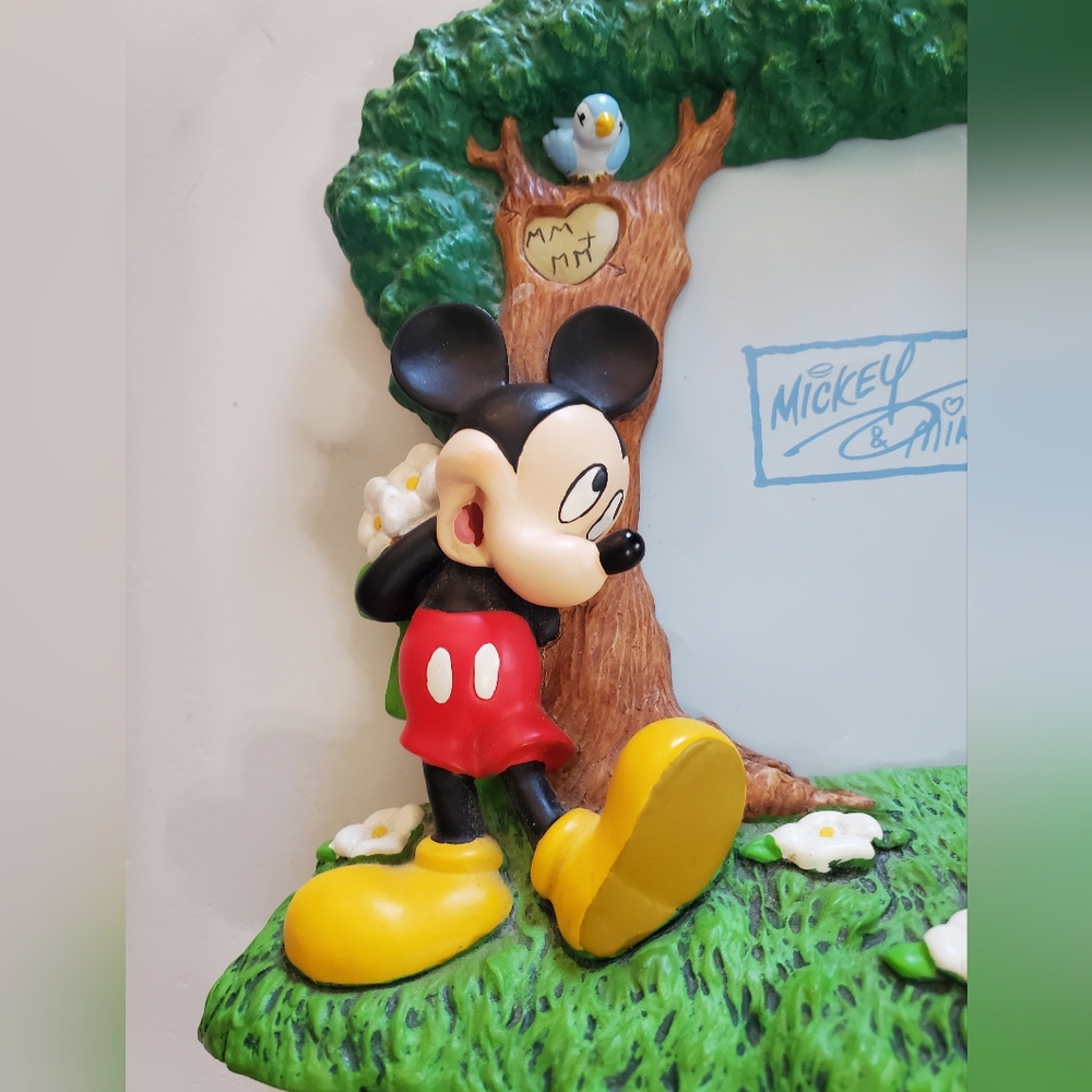 Mickey & Minnie by Tree Picture Frame - Picture 13 of 16